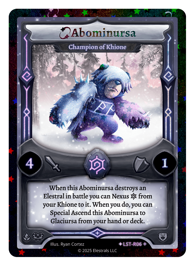 Abominursa - Champion of Khione - LST-R06